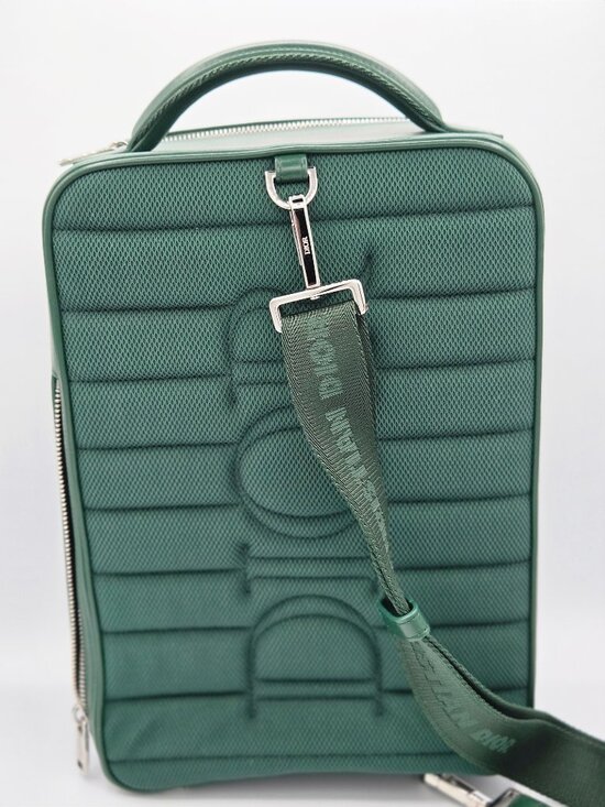 Christian Dior Oblique Galaxy Sling Bag – Large | Green Leather | 2021 main image 13